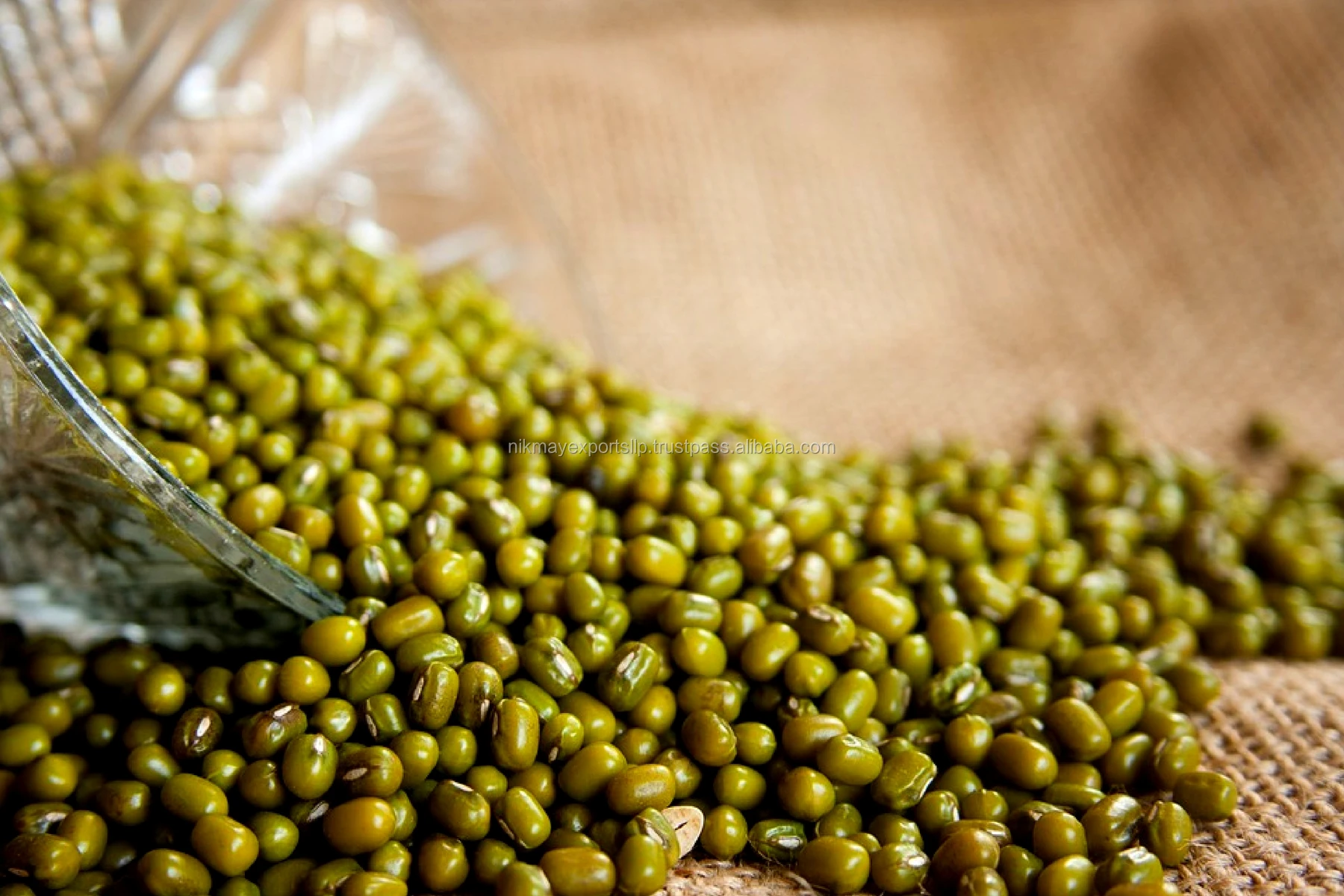 
MUNG BEANS ORIGIN INDIA FROM NIK-MAY EXPORTS LLP 