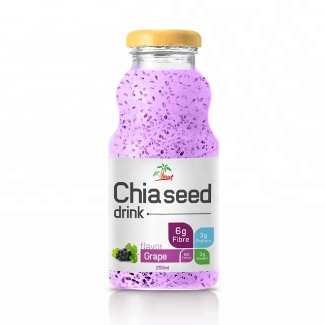 280ml Blueberry flavour Chia seed Drink