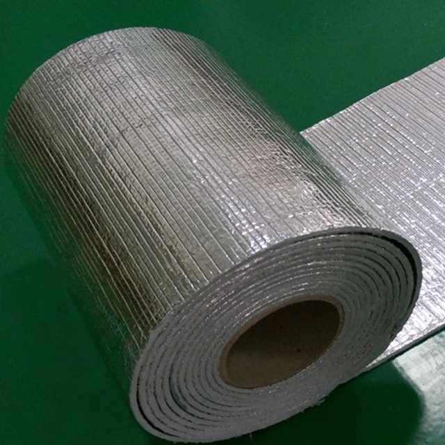 EPE foam insulation with double sides metalized film, moisture-proof insulation for building