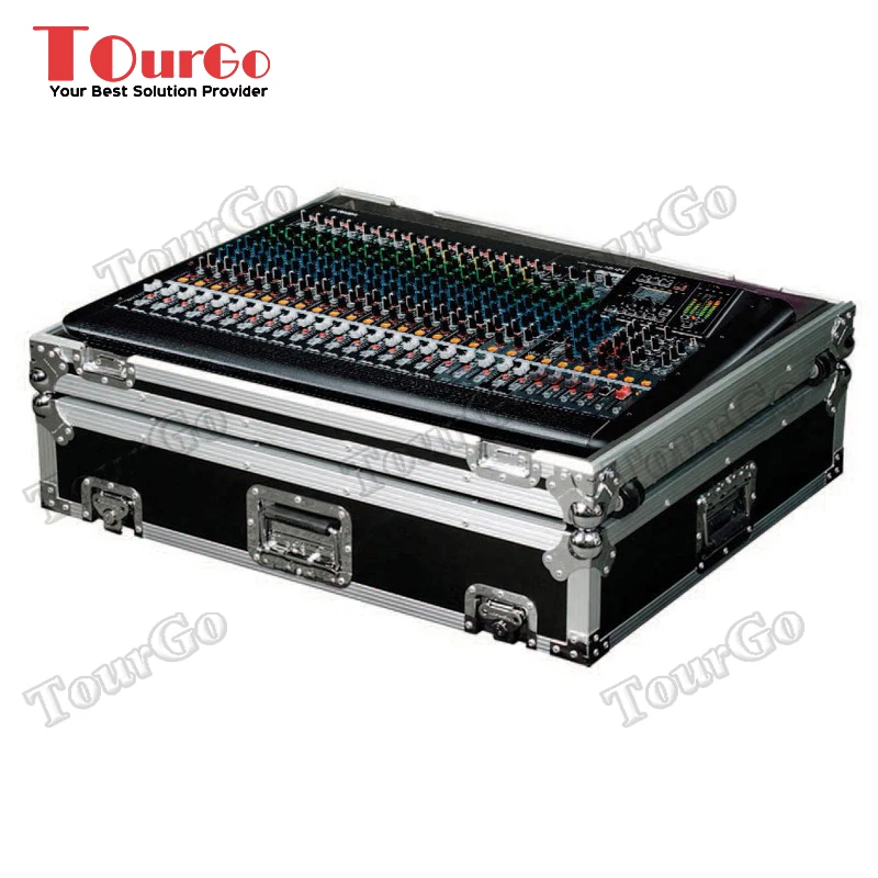 Tourgo Pro Audio DJ 16 Channel Audio Protective Mixer Road Case For PROFX22 Mixing Console