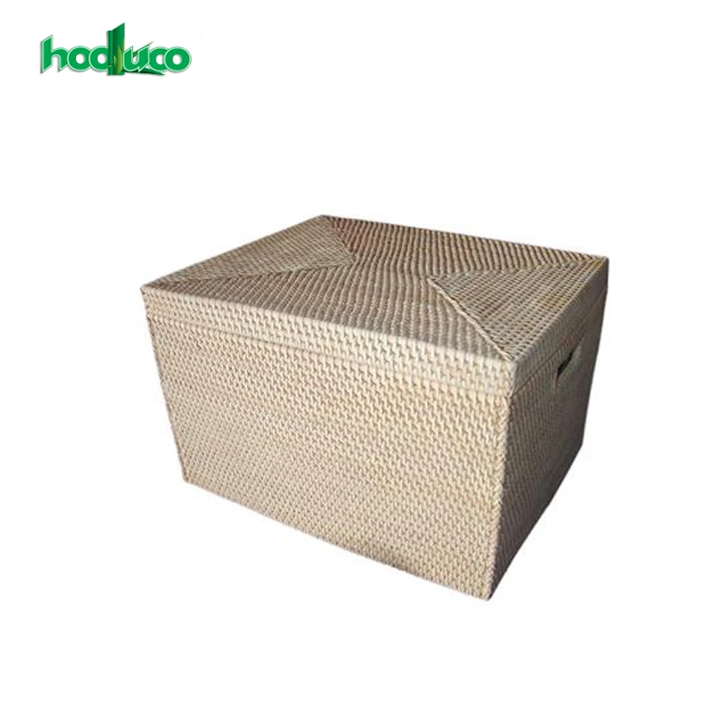 Wholesale Reasonable Price 2018 Wicker Picnic Storage Basket With Handle And Lids From Vietnam