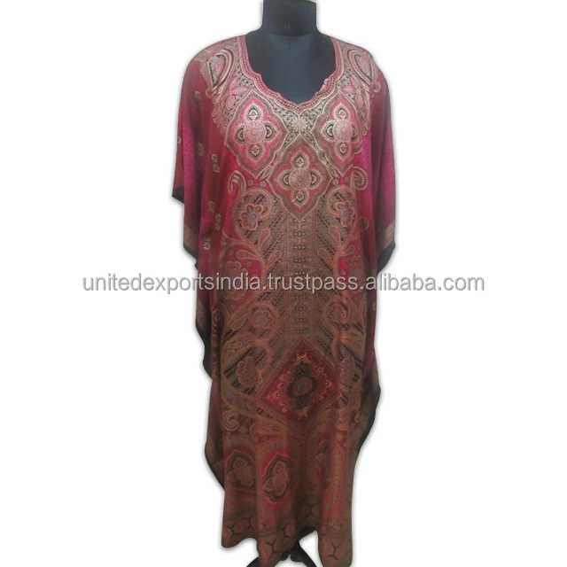 Polyester Brown Ladies wear Kaftan
