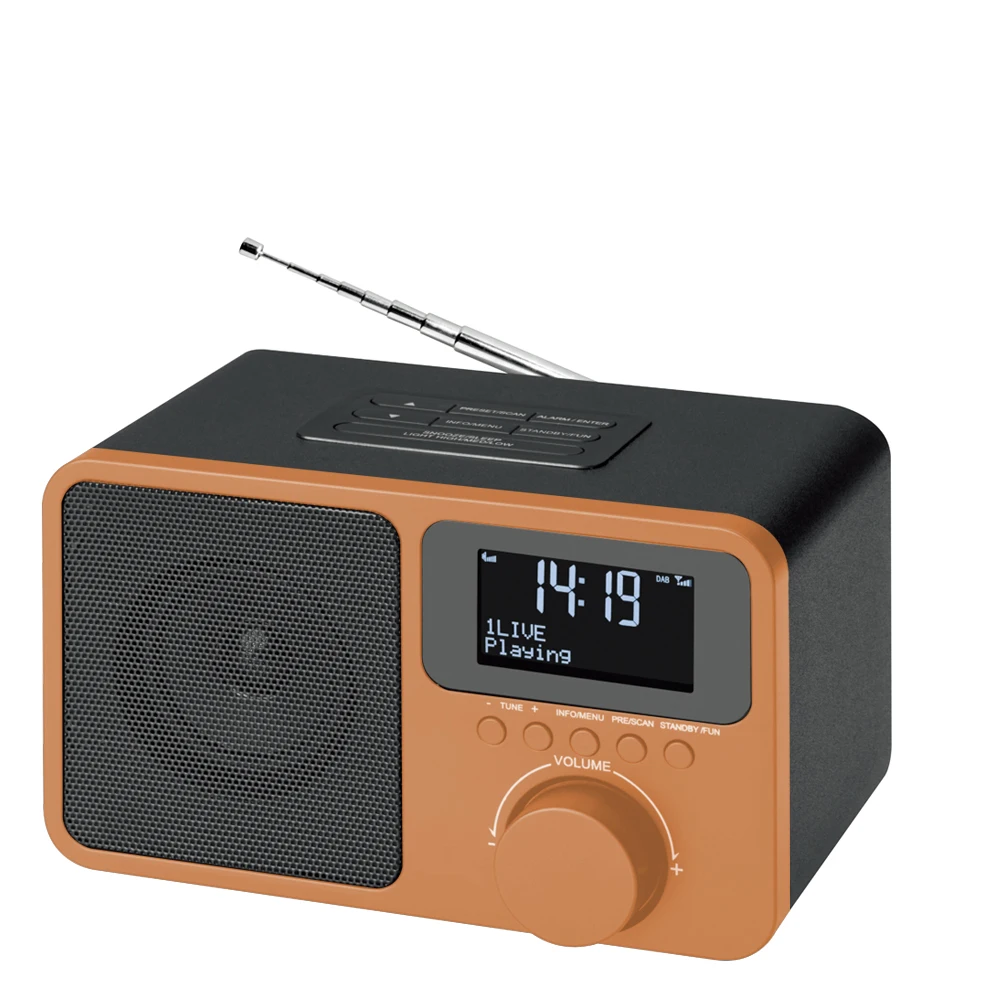 CT-89 Good Sound Quality Wooden DAB+ Home Radio