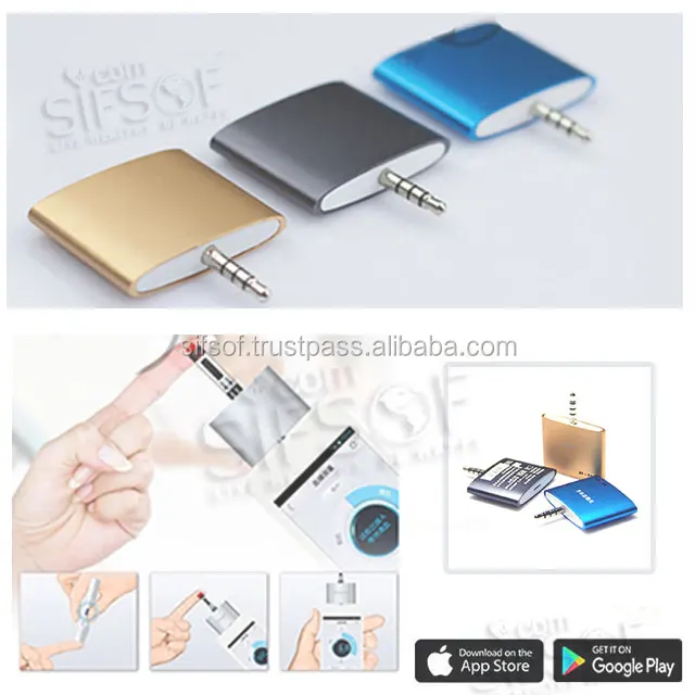 SIFHEALTH-8 Glucometer Connecting with Mobile Phone, Blood Glucose Monitor IOS & Android Support.