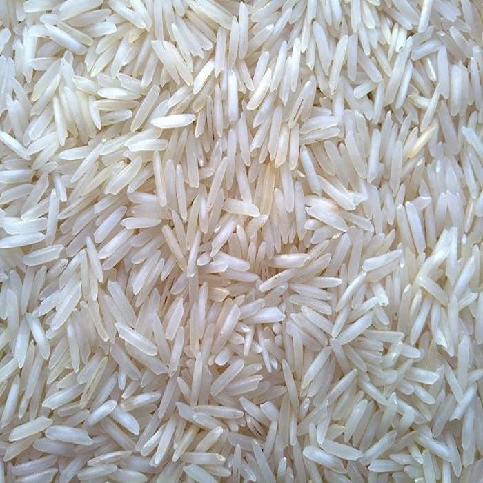 Buy Premium Quality 100% Natural Long Grain Basmati Rice Cooking Uses Manufacture in India For Sale with 1kg private label bag