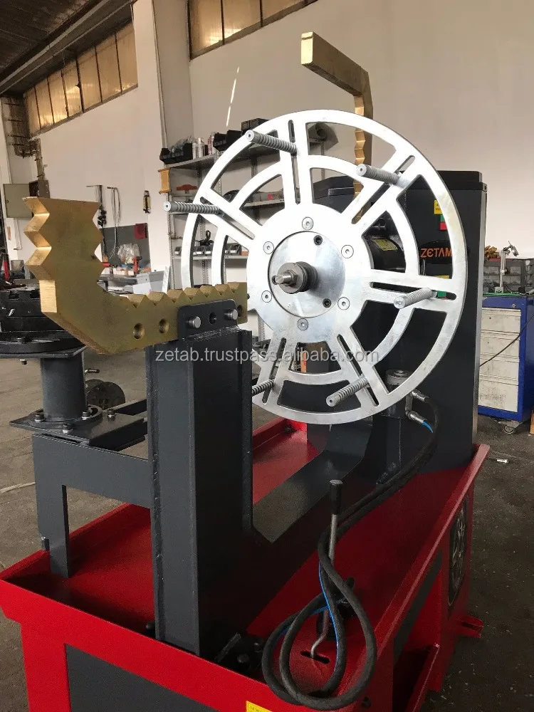 Rim Straightening Machine with Motorcycle Adapter