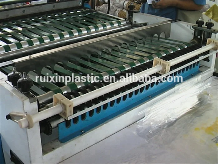 Hot Cutting OPP BOPP DPP PE Bag Ultrasonic Welding plastic side sealing bag making machine