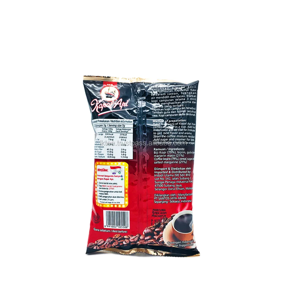KAPAL API Coffee Powder Grounded Coffee Instant
