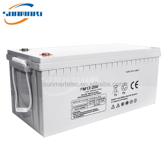 Normal Agm Gel Solar Deep Cycle Battery 12v 200ah 150ah Solar GEL battery 250ah 200ah 12V High Quality 12v 200ah ups Battery