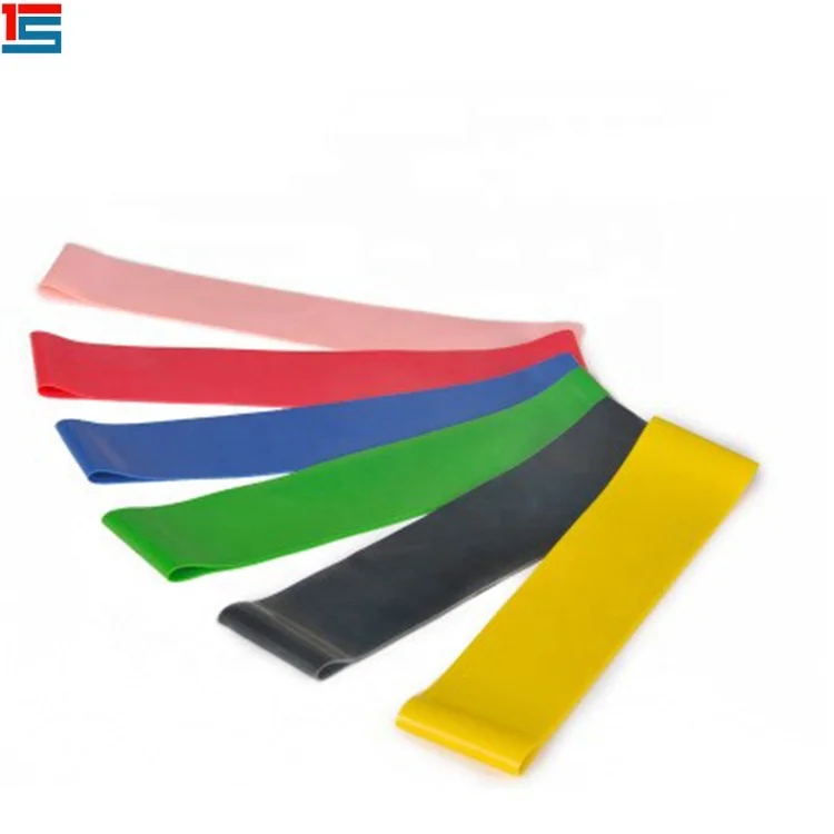 Hot new product flat OEM printed custom package mini resistance bands