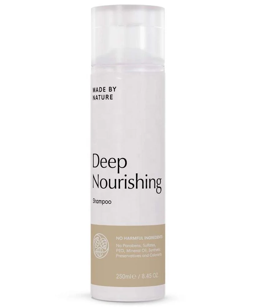 Made By Nature Deep Nourishing Hair Shampoo For All Hair Types Natural Product | Wholesale | Made in EU