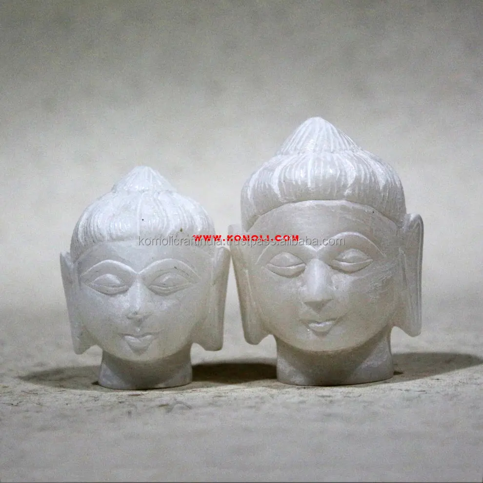 Half Gautama wholesale soapstone buddha statues