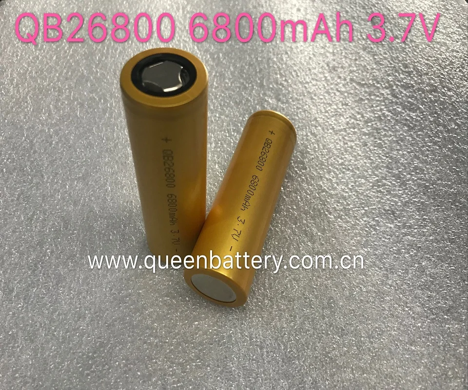 
QB26800 NEW MODEL 26800 6800MAH MODEL AIRPLANE BATTERY CELL 3.7V 5C 30A EV BATTERY 