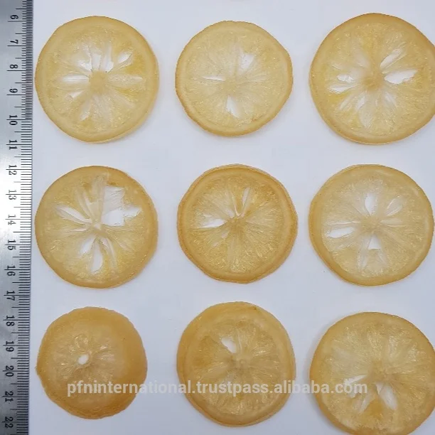 Premium quality Dehydrated Dried Lemon slices Thailand