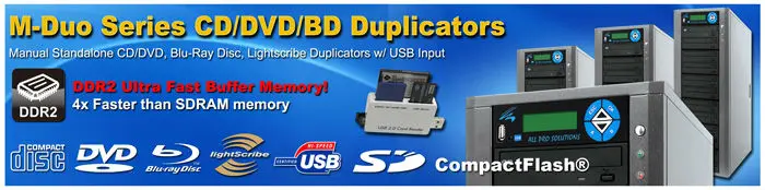 M-Duo-5 Standalone Manual 1 to 5-Drive USB to CD DVD Duplicator