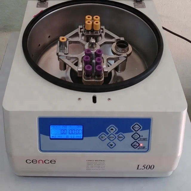 Top Quality Mini Tabletop Low Speed Centrifuge for Medical Device for Laboratory Use 5000rpm Speed Brushless Motor