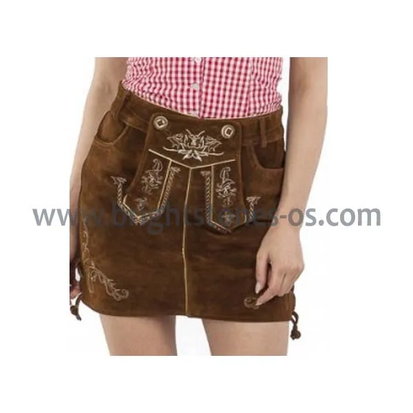 
Women Oktoberfest Lederhosen Short 