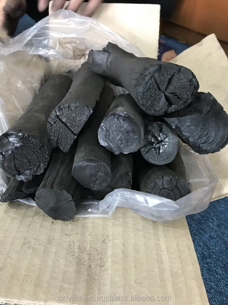 Black Hardwood charcoal 100% NATURE FROM VIETNAM