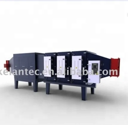 
Industrial Electrostatic Air Scrubber with Washable Filters for Textile Factory 