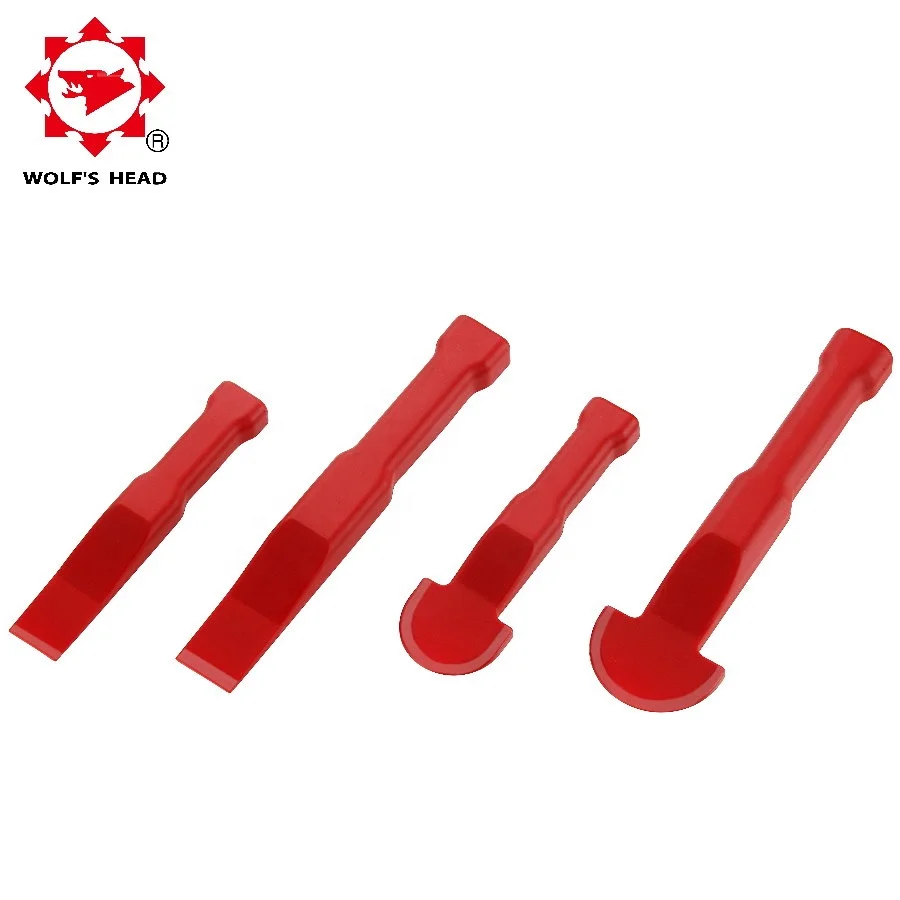 4 PCS Plastic Chisel Trim Removal Edge Wedge Scraper Tool Set