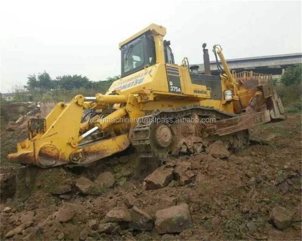 Used crawler bulldozer Komatsu D375A hot sale,second-hand Komatsu D155A-3/D375A