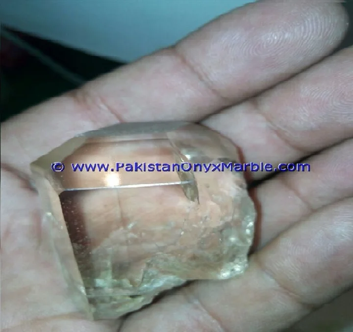 Topaz rough facet grade natural raw crystal clear white
