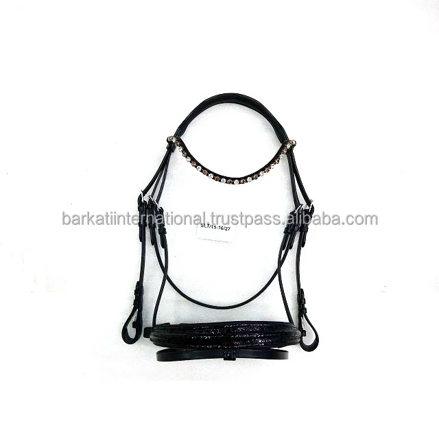 Horse leather spanish bridle
