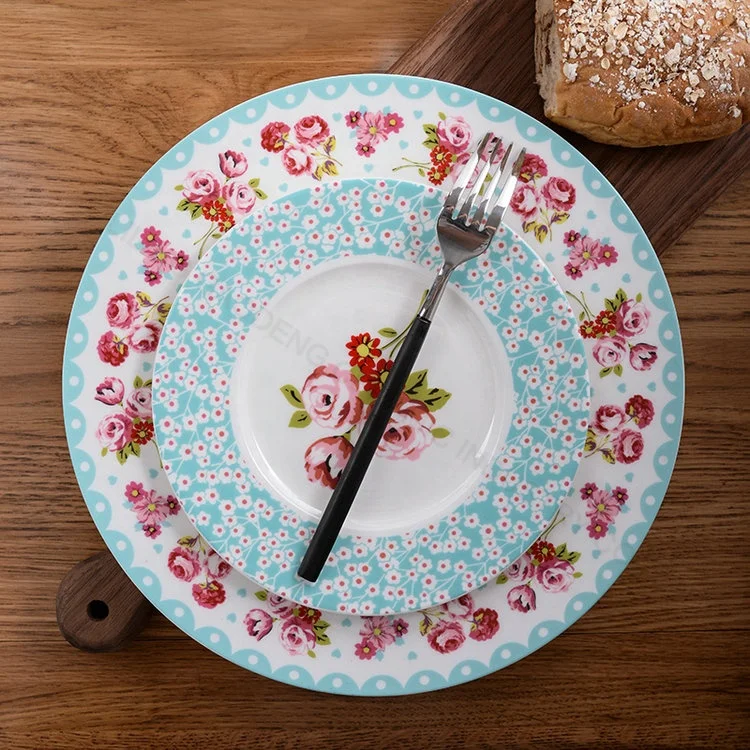 Chinese Coffee set Ceramic porcelain tea Set with flower design coffee tea sets japanese tea cup teapot