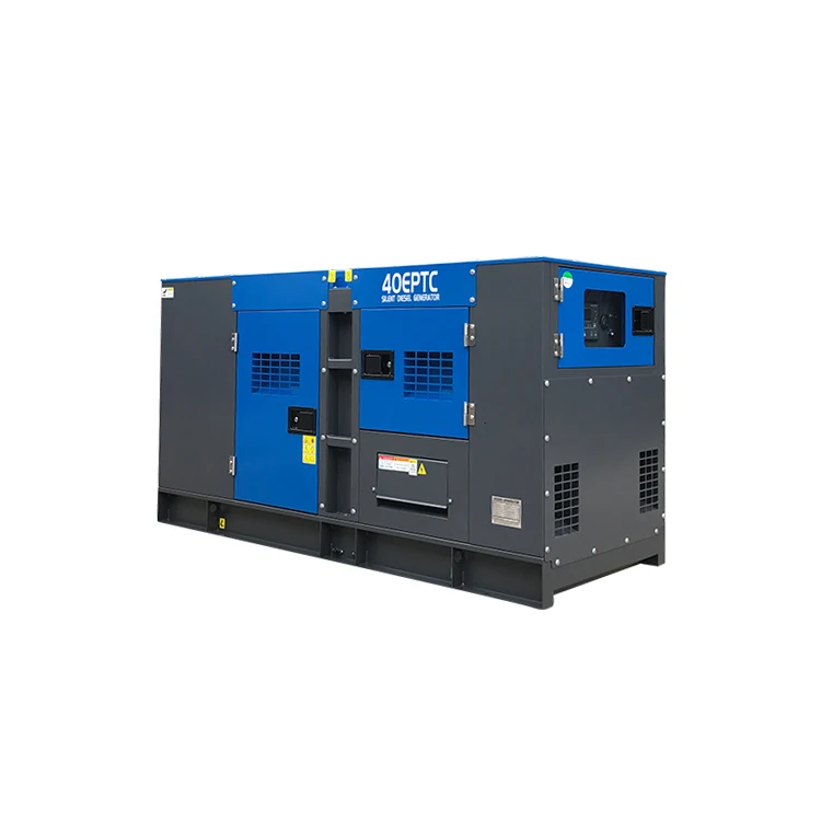 Прочный в использовании 30-50Kva мощность двигателя Дешевые бесшумный портативный дизельный генератор с Cummins двигателя