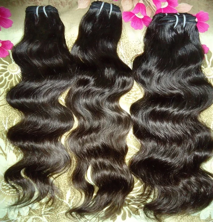  Регулярная волна стиль и да девственные волосы волнистые пучки волос сделано в Китае