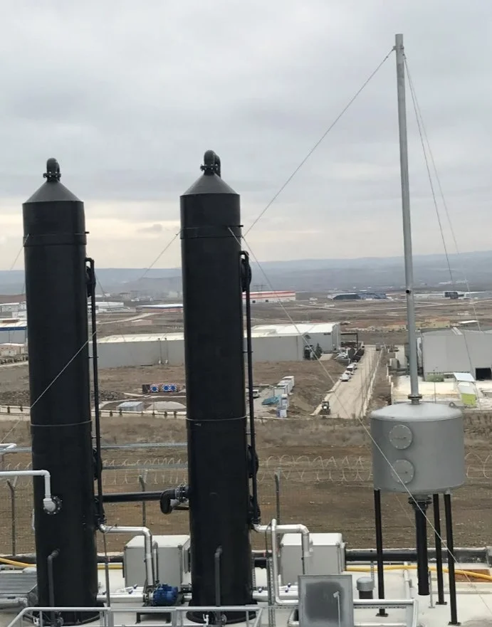 Chlorine Gas Scrubber