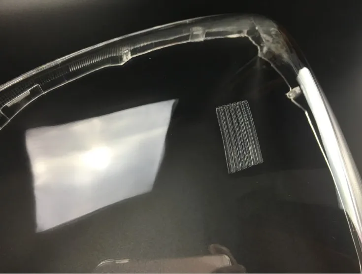 Оптовая продажа, накладки на передние фары из поликарбоната, накладки на передние фары для 03-08 Prado Toyota