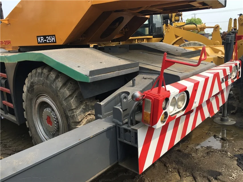 Mini Crane Japan original kr-25h used rough terrain crane 25t for sale