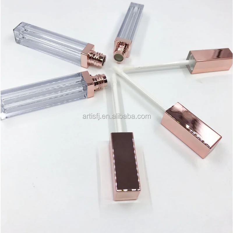 
unique design private label glitter lip gloss container plastic empty lipgloss tubes cosmetic tube 