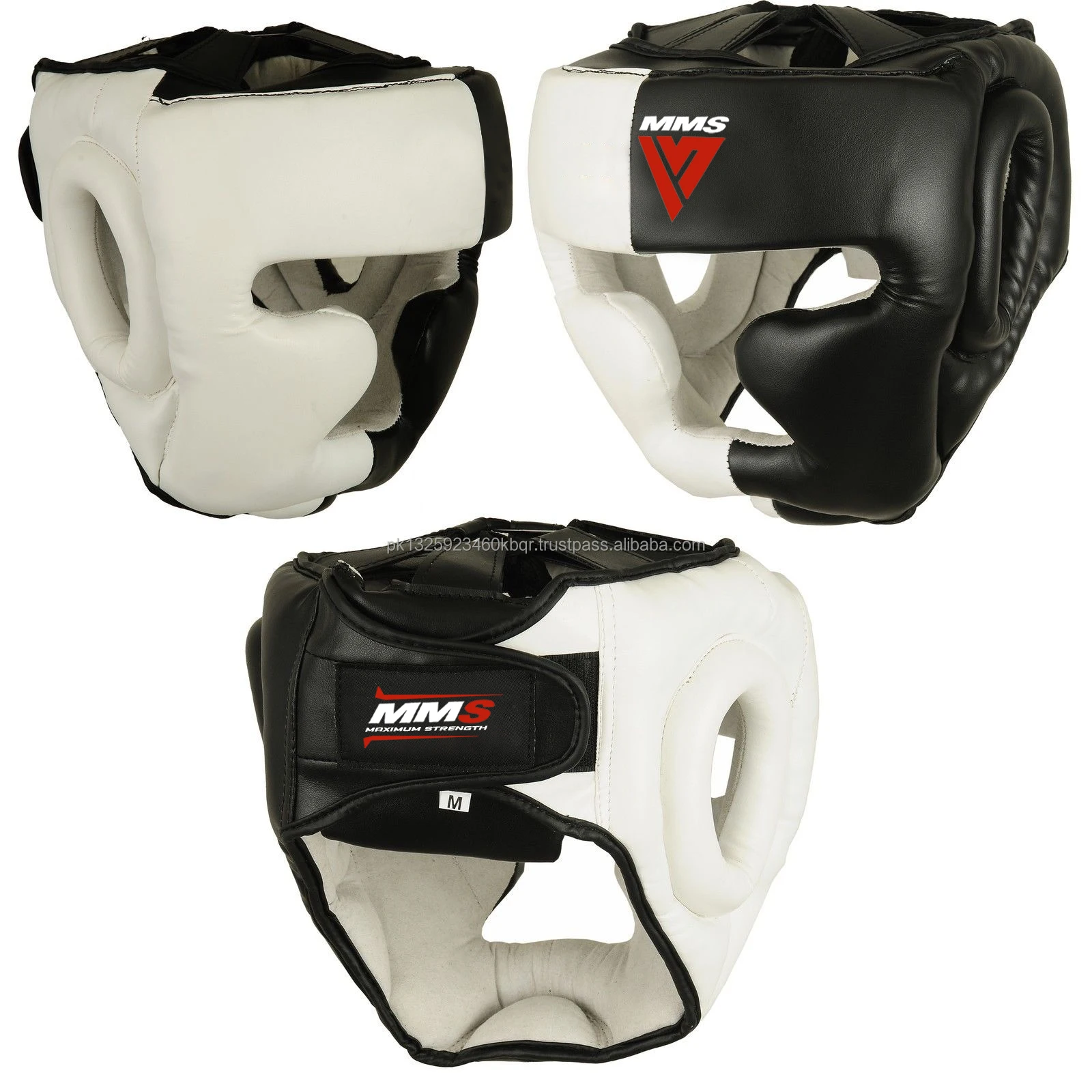 New Good Quality Leather Boxing Head Guard Helmet