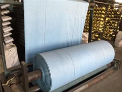 100% PP Material Fabric Made Recycled Plastic woven polypropylene fabric in roll