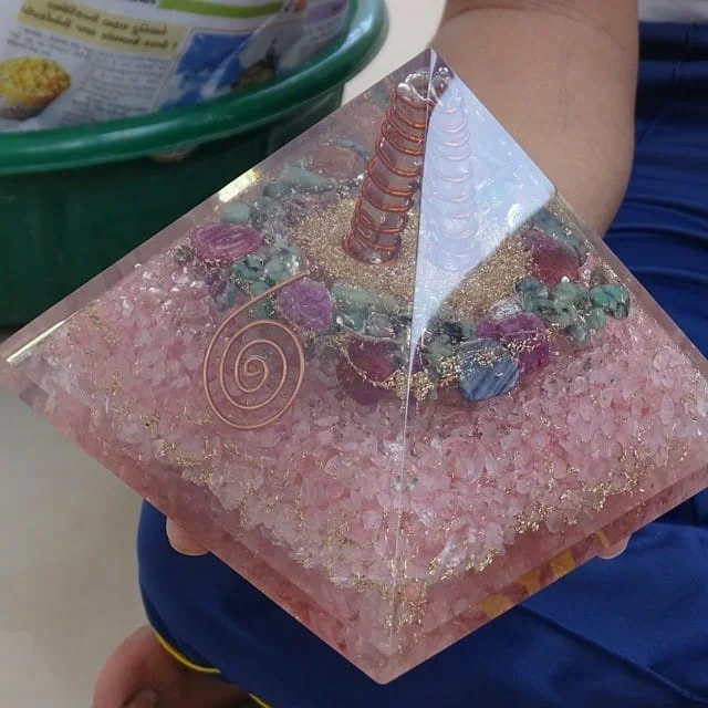 
Big Orgone Pyramids Rose Quartz & Beautiful : Buy Online From Noor Agate From India 