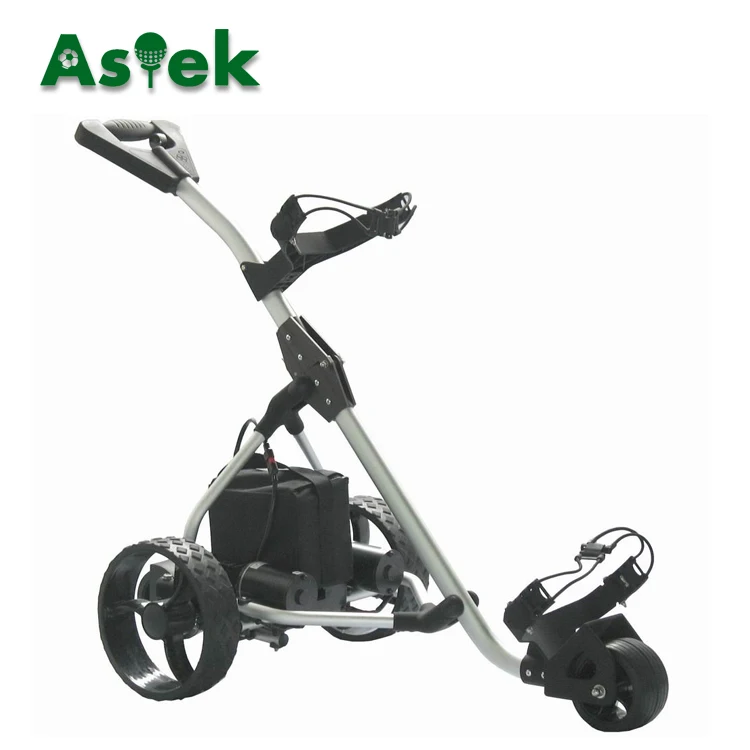 Aluminum Frame  Remote Control Golf Cart With Noiseless Turbo  Motor