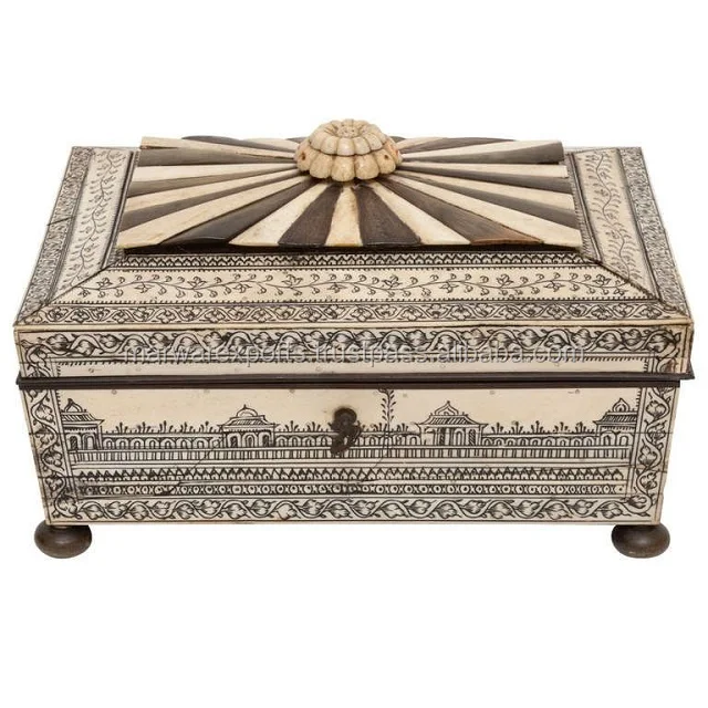 Роскошная оптовая продажа, Лидер продаж, причудливая коробка с инкрустацией в виде костей