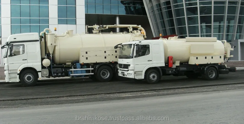  Грузовик для вакуумной очистки сточных вод