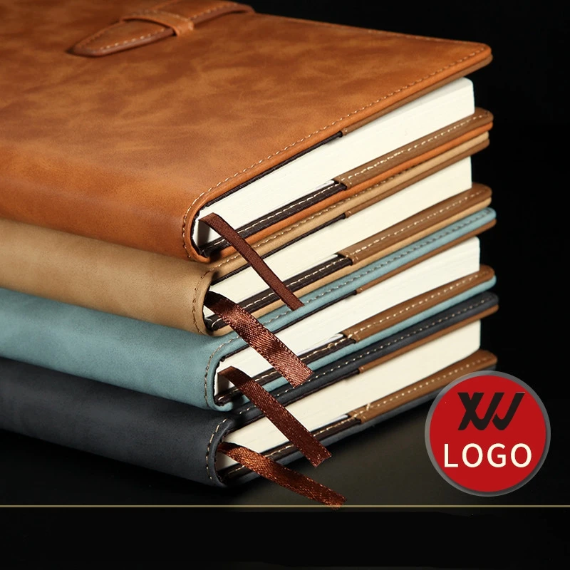 Custom notebook  a5 large size business  notepad office this thickened b5 wholesale diary customized logo printing