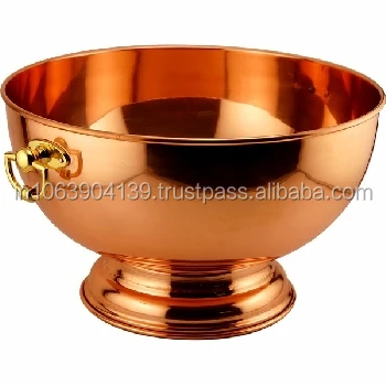 HOME DECORATION COPPER FRUIT BOWL NEW DESIGN HOME SERVING COPPER BOWL HOME & KITCHEN DECOR COPPER BOWL
