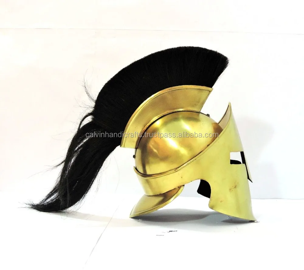 MEDIEVAL ROMAN LEONIDAS HMS SPARTAN ARMOR HELMET COSTUMES CHMH30012