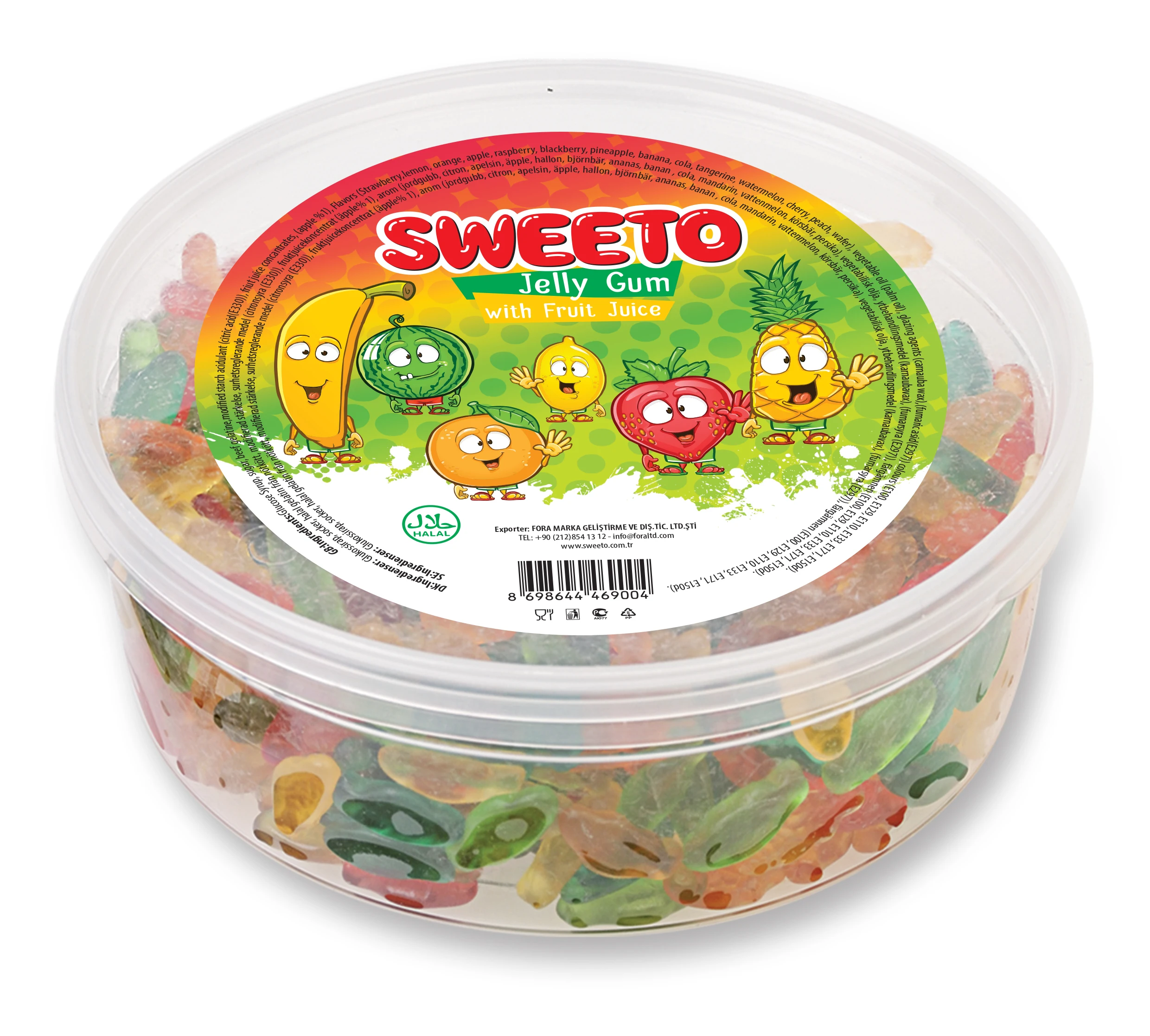 
 Желе жевательное  