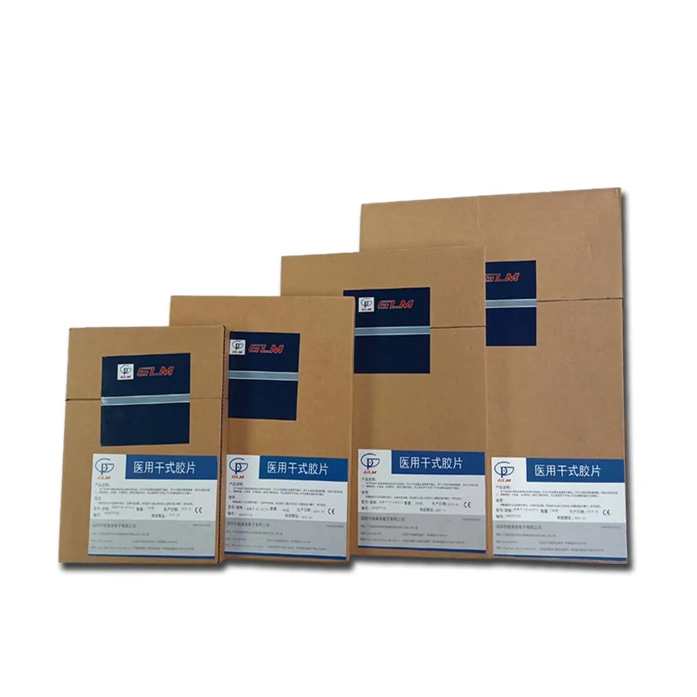 8*10 china made pet base double blue sensitive film medical x ray imaging film for printing on radiology machine