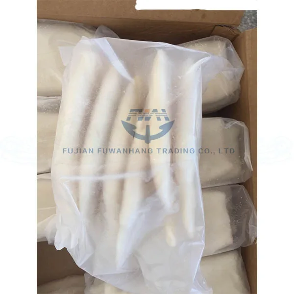 Frozen squid tube with 40% glazing factory price