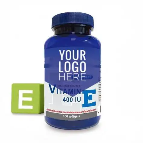 
NUTRALAB CANADA PRIVATE LABEL HALAL VITAMIN E SOFTGEL CAPSULES 400IU 