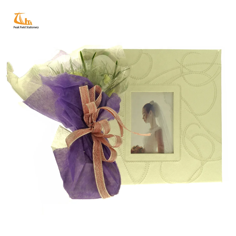 Custom high grade cloth wedding fotografico 4x6 5x5 200 photos album
