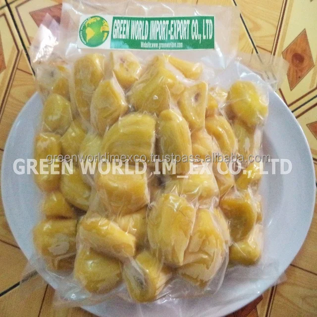 
IQF FROZEN JACKFRUIT WITH BEST PRICE FROM VIETNAM FOR ICE CREAM, DESSERT, SMOOTHIES 