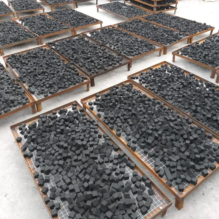 Хорошие предложения по упаковке кокосового брикета угля в коробке 1 кг WHATSAPP + 84869975655